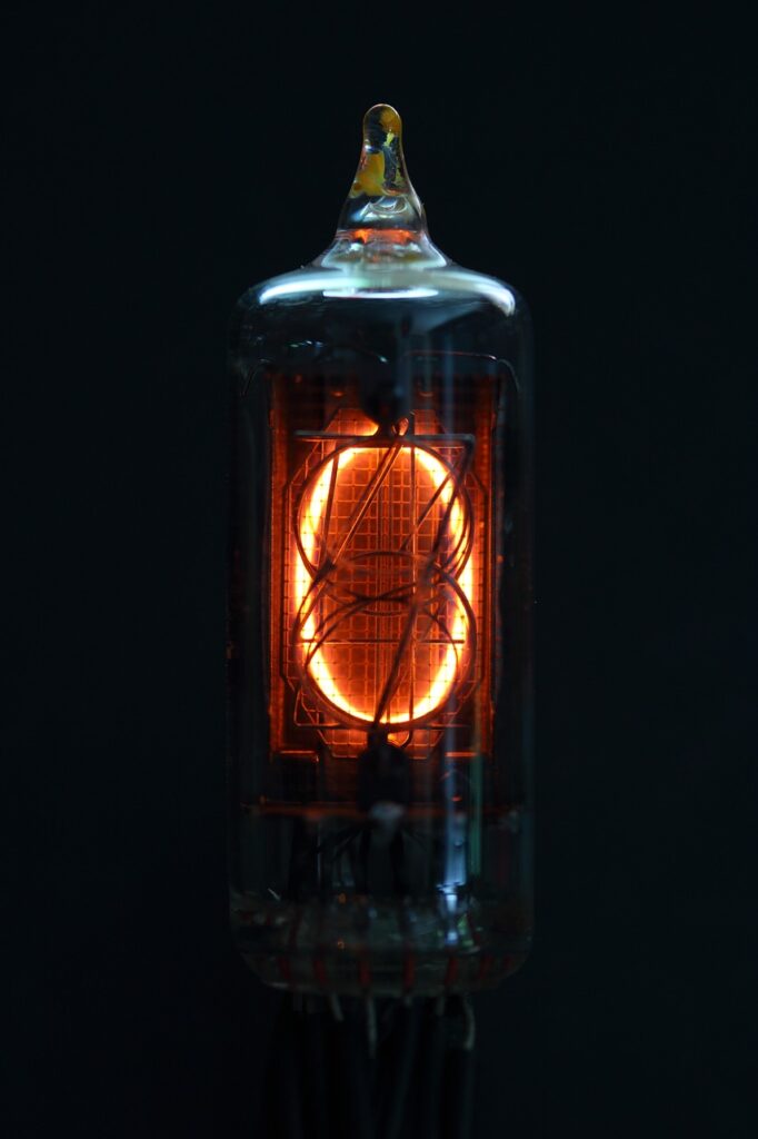 Vintage Style Nixie Tube Watch