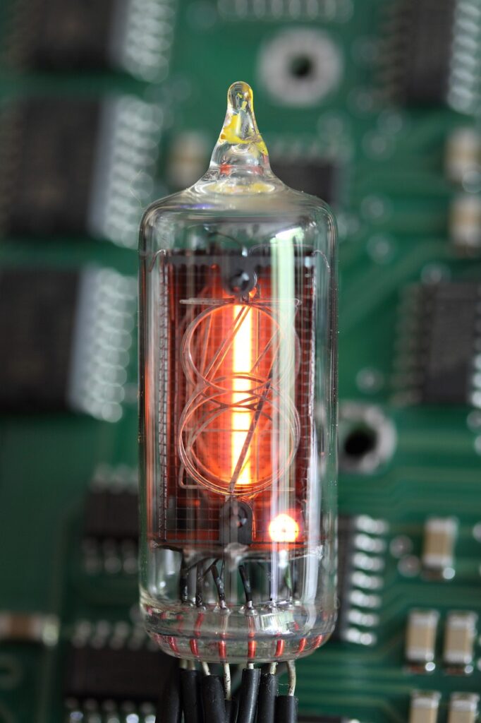 Vintage Nixie Tube Clock