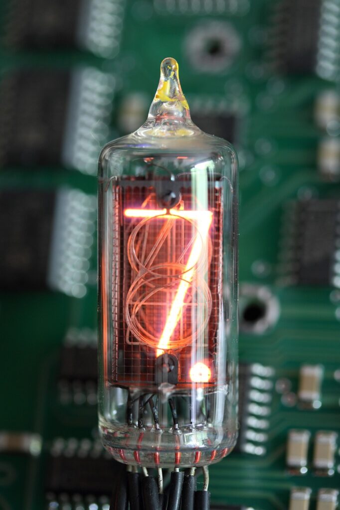 Vintage Nixie Tube Clock